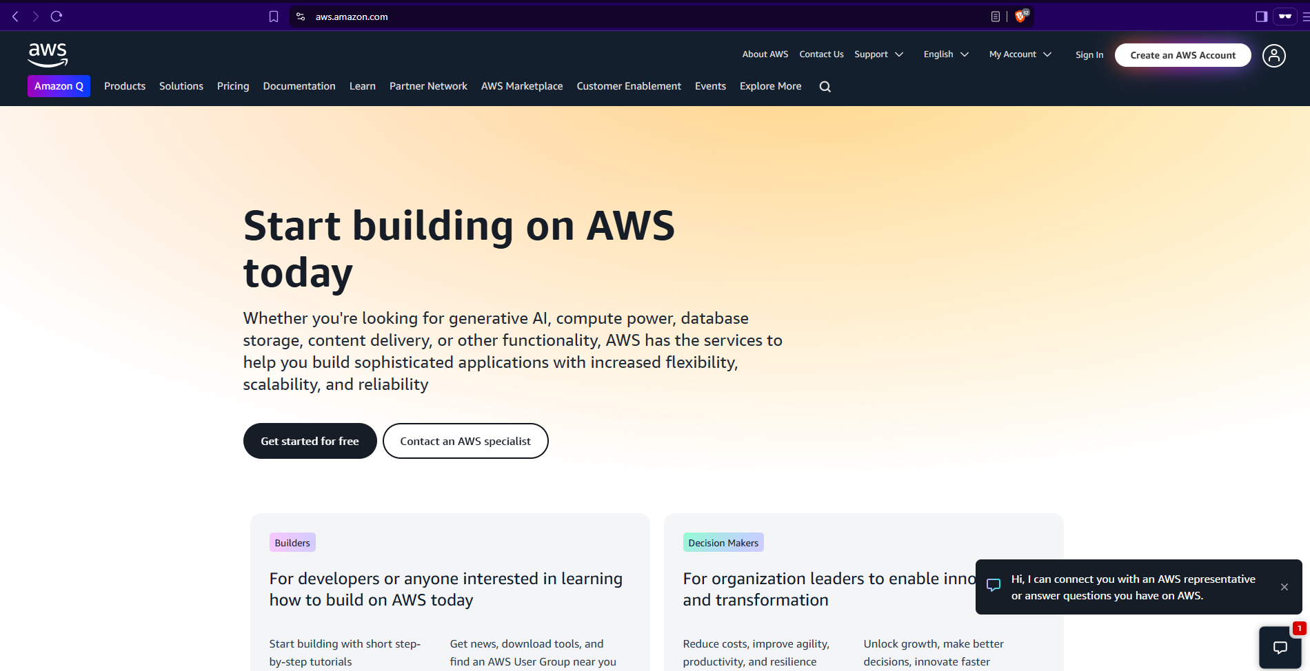 AWS create role