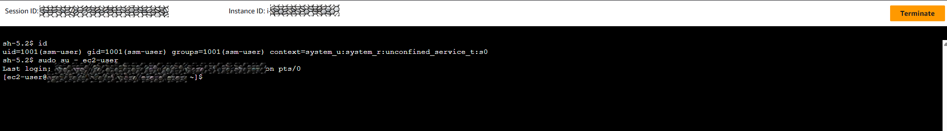 ssh session in browser